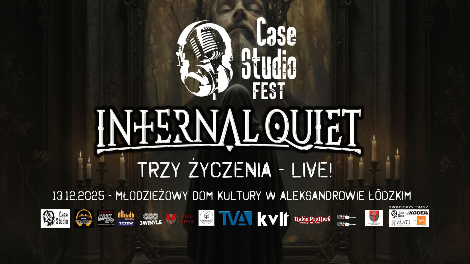 Ostatni koncert 2025 Internal Quiet w MDK Aleksandrów Łódzki